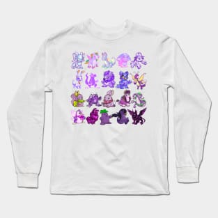 Purple Neopets Long Sleeve T-Shirt